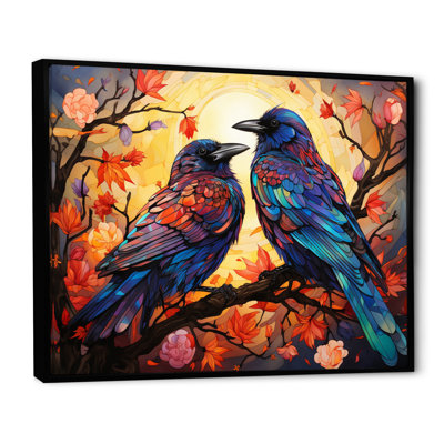 Crow Chromatic Monarchs - Animals Wall Decor