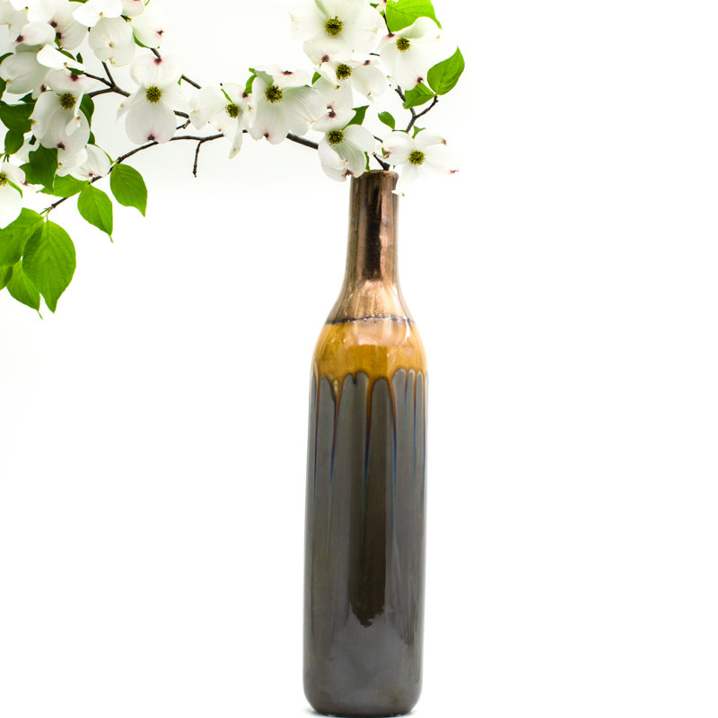 Patina Sienna Bottle Vase