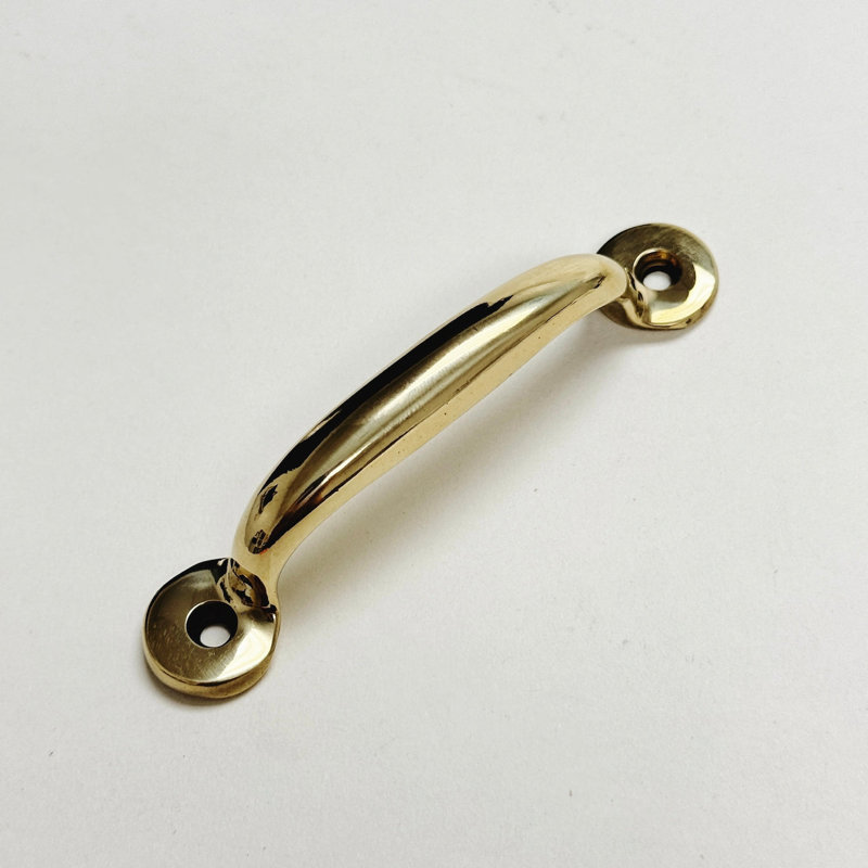 Everly Bar / Handle Pull, Unlacquered Polished Brass