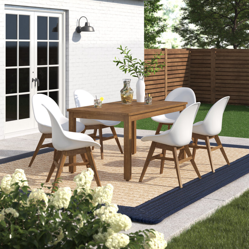 Ensemble repas 7 pièces Anautica