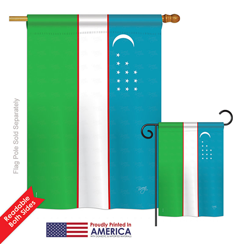 Double Sided Polyester Flag Set