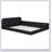 Upholstered Platform Bed With 2 Reading Lights-766412435