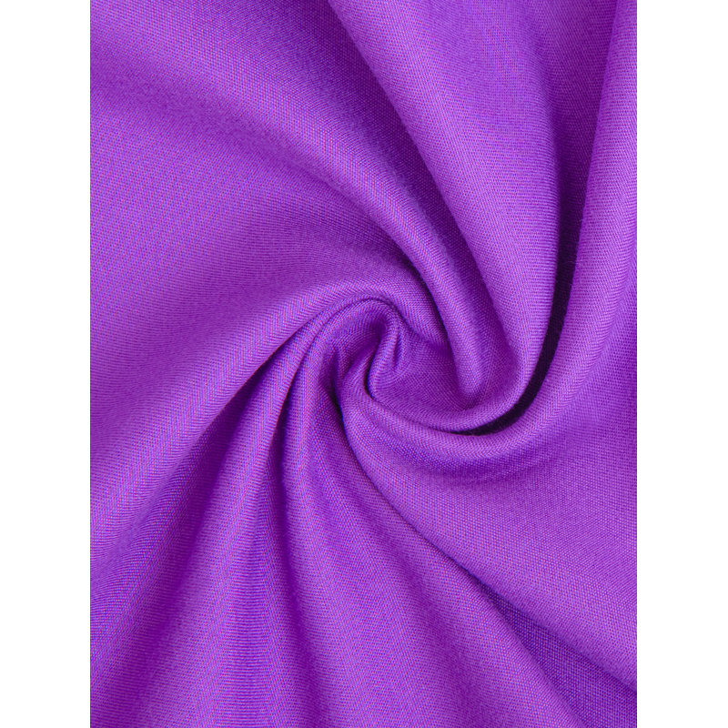 Microfiber Fitted Sheet, King, Purple