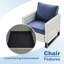 Chaise de patio avec coussins Nazime-1415447836-1420448253