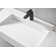 40 in. Wall-Mount or Countertop Bathroom with Wedge Bowl Solid Surface