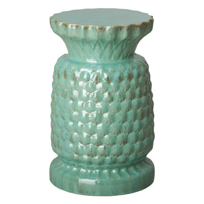 Clesha Ceramic Accent Stool