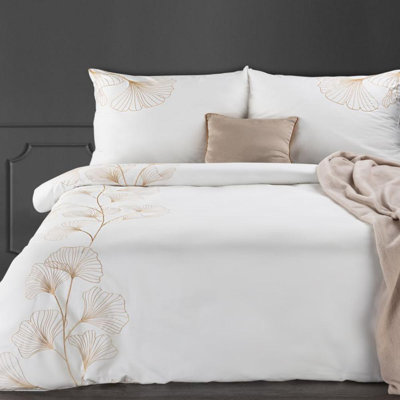 Gaile Cotton Floral Duvet Cover Set with Pillowcases Included