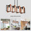 Luminaire suspendu pour îlot de cuisine 4 lumières 4 lumières pour îlot de cuisine