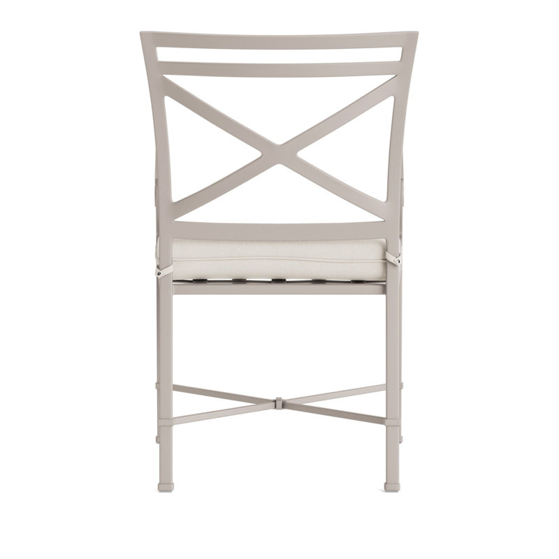 Venetian Outdoor Lounge Chair, Fusion Natural, Dove Smooth