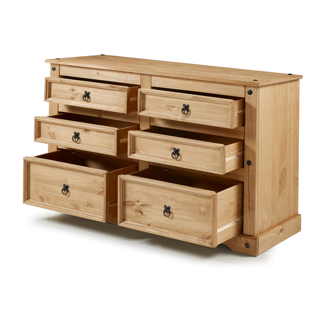 Bridewell 132cm W 6 - Drawer Chest of Drawers