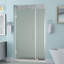 Porte de douche à charnière sans cadre 72 po Belmore-100895568-100895571