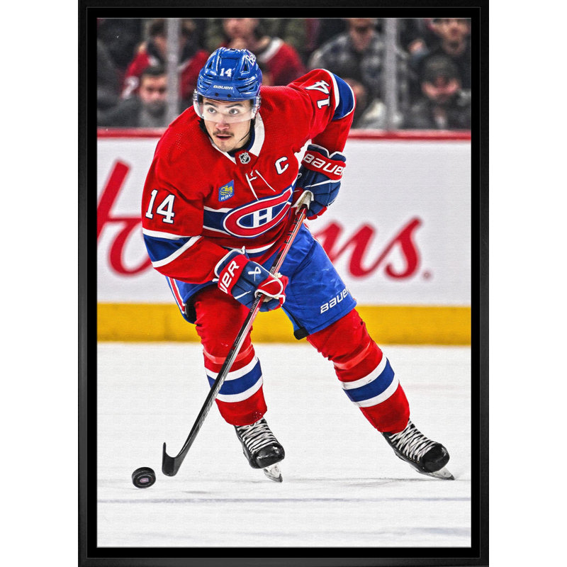 Nick Suzuki encadré 20 x 29 toiles Canadiens Action-H