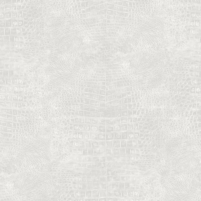 Rouleau de papier peint L 32,7 pi x l 20,5 po , Argenté / blanc