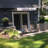 ALEKO Motorized Retractable Outdoor Awning with White Frame-31775372-111027054