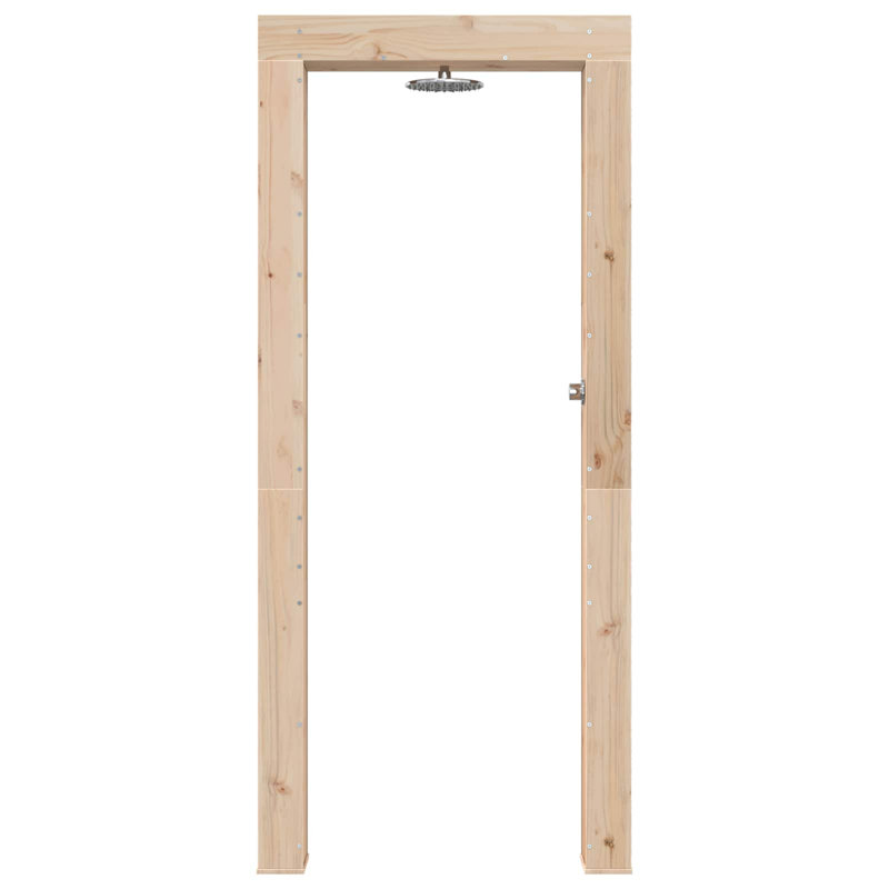 Outdoor Shower and Footwash Spout, Light Oak