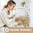 Luxury Chenille Bath Mat, Extra Soft Absorbent Shaggy Non-Slip Bathroom Rug, Beige, 30"X20"-289612810