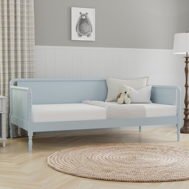 Manufahi Solid Wood Daybed, Sky Blue
