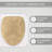 Anyla Waterford 100% Cotton Toilet Lid Cover, 18"x18", Elastic Fitted Back, Soft Absorbent Toilet Seat Lid Cover, Machine Washable-1270509245