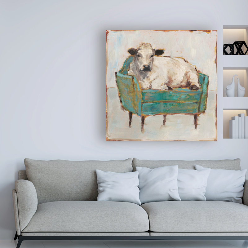 Modern & Contemporary Painting Print, 18" H x 18" W x 2" D