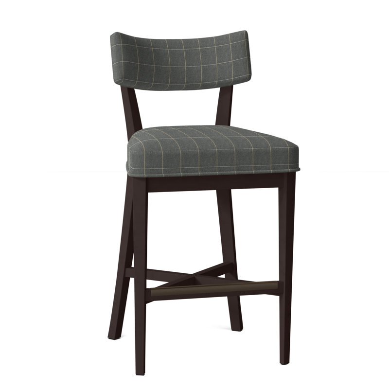 Tabouret de bar 29,5 po Juliet, Espresso, Perigold Youngman Zinc, Tabouret de comptoir (siège d'une hauteur de 25,5