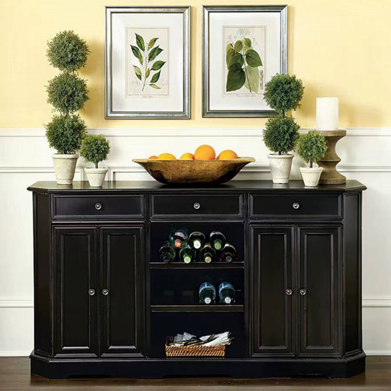 Buffet classique multifonctionnel, Black