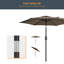 Parasol de marché hexagonal de 7,5 pi Ricki-1942474122
