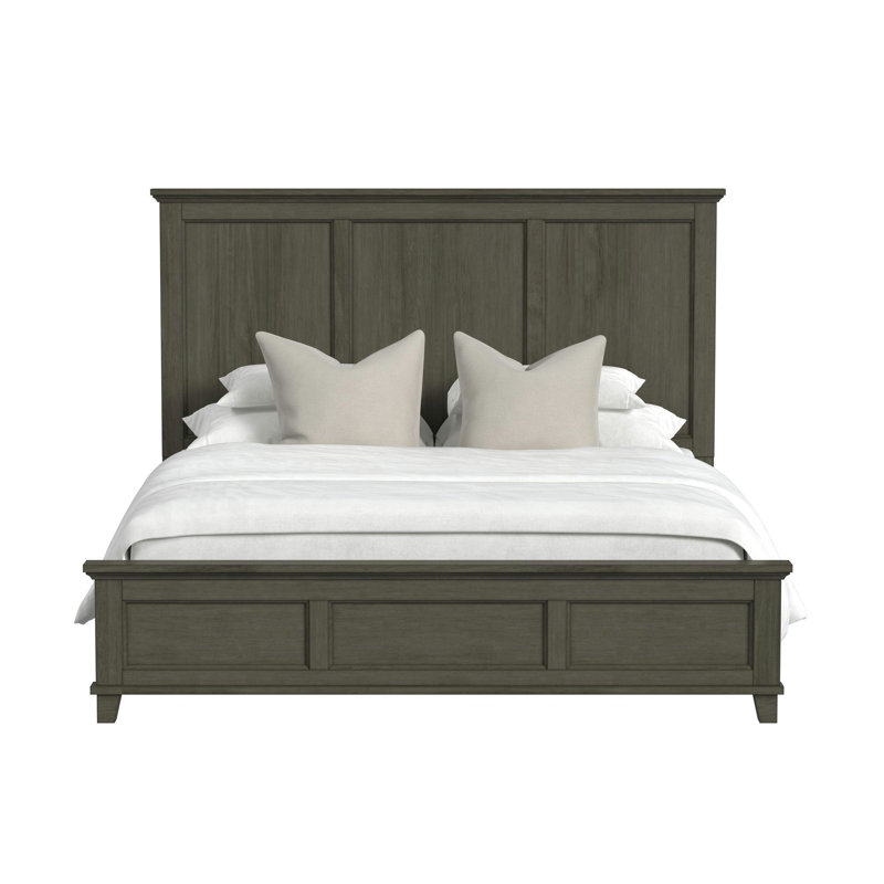 Nhek Panel Bed, Gray, King
