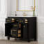 Ensemble de meuble-lavabo simple 36 po avec 4 tiroirs et 2 armoires 36 po-1019647630