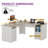 L-Shaped Executive Desk With Power Outlet-169146322
