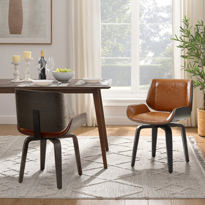 Ussery Upholstered Swivel Side Chair