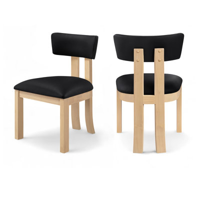 Phalan Vegan Leather Upholstered Dining Side Chair