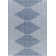 Irielle Geometric Blue Indoor/Outdoor Area Rug