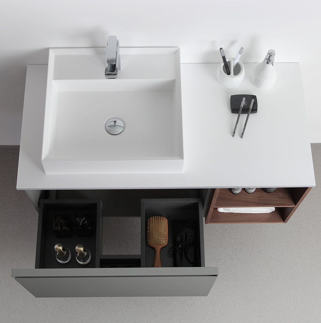Shelley 42" Cedar Single Bathroom Vanity