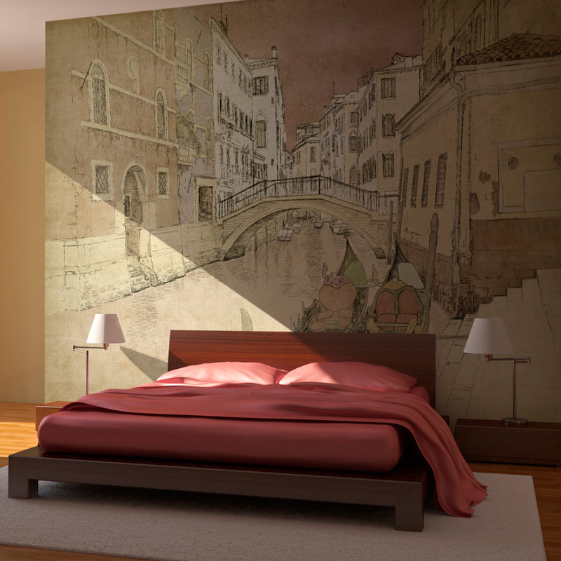 Gondolas in Venice 3.09m x 400cm Wallpaper, 250 cm x 193 cm