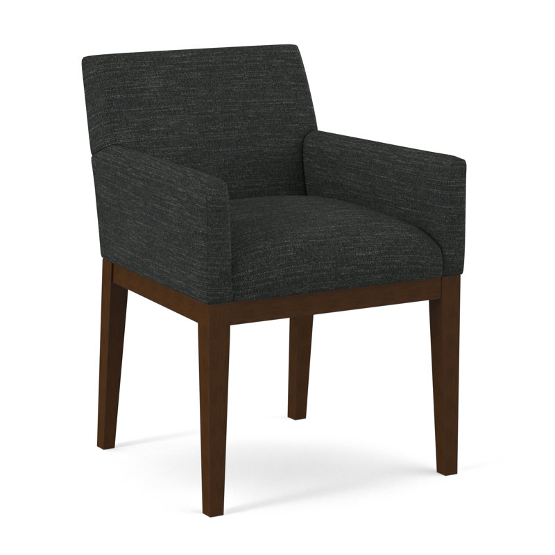 Upholstered Arm Chair, 61493-88, Pecan
