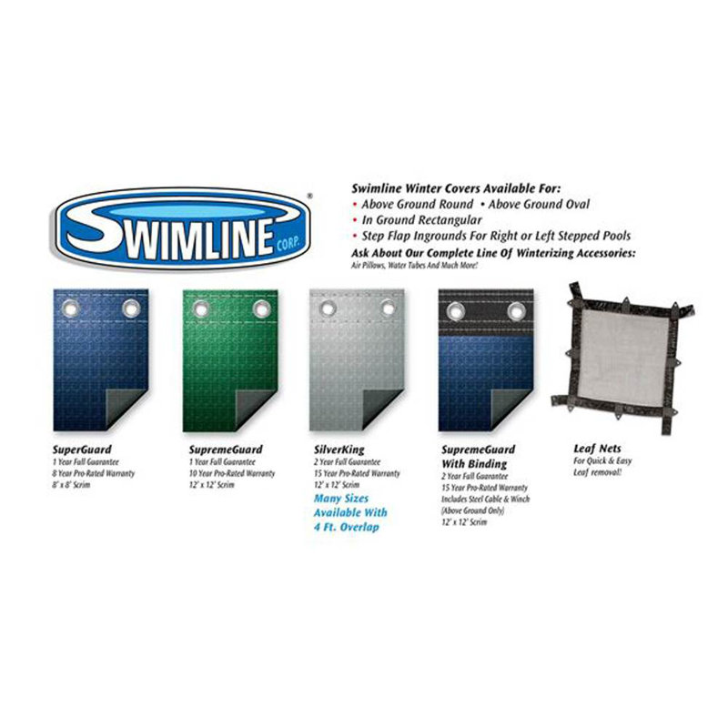 Housse pour piscine d'hiver