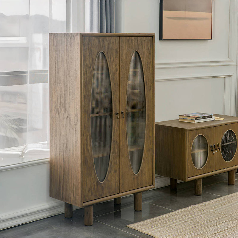 Vitrine design français rétro