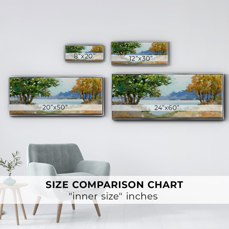 Fall Day- Framed Canvas