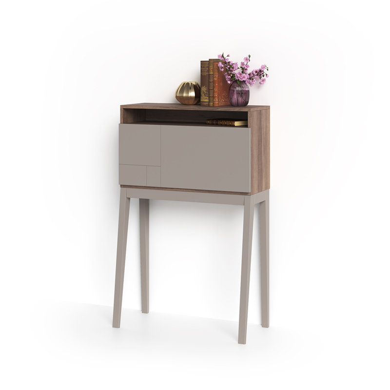 Wilcox Writing Desk, Walnut/Mink