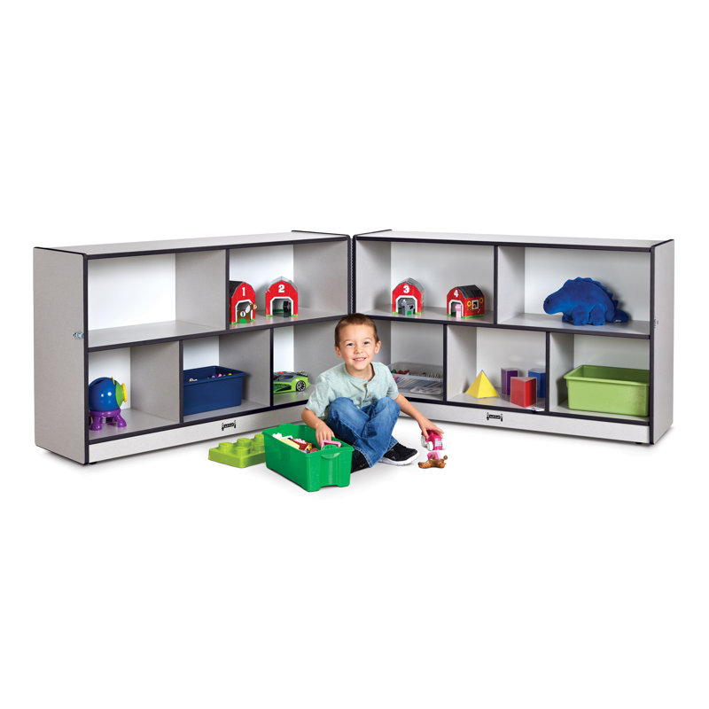 Rainbow Accents® Low Mobile Fold-n-Lock, Black