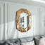 Briahna Glass Oval Wall Mirror-1164902785