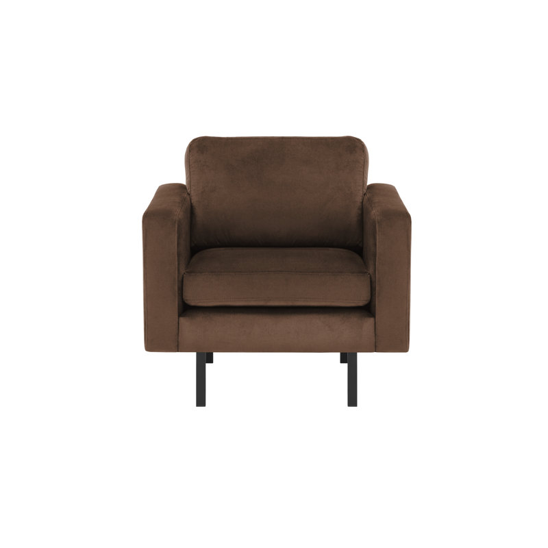 Jacquoline Upholstered Armchair, Brown