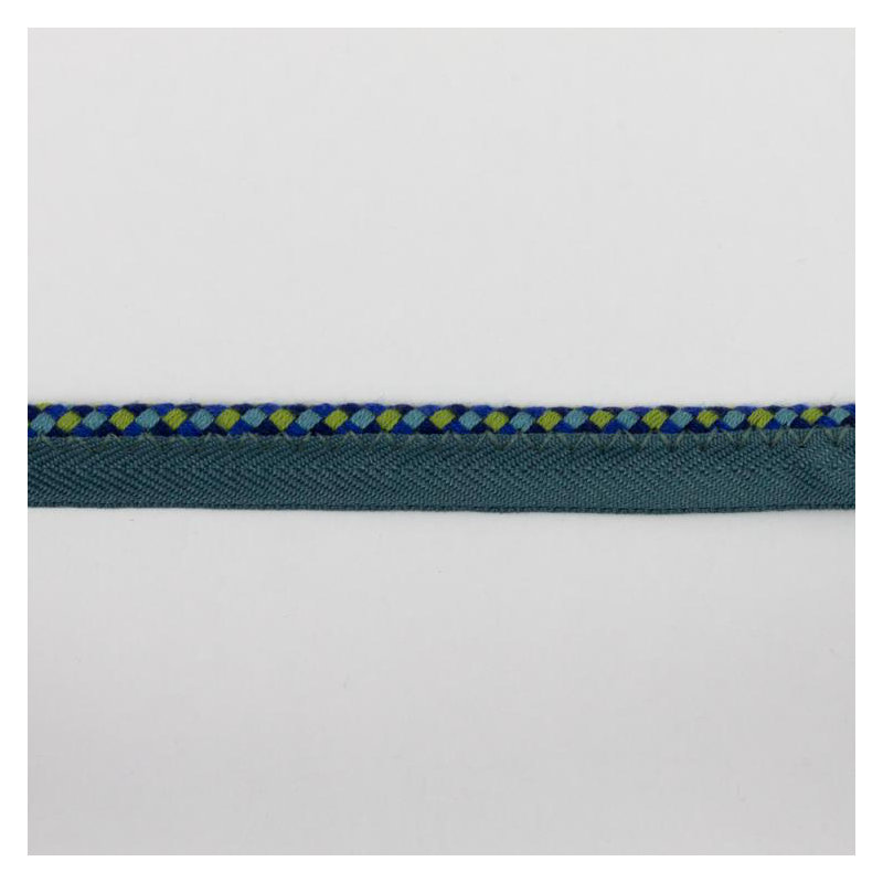 Lipcord Fabric, Aquamarine