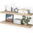 Miami 36" W x 8" D Floating Shelves with Invisible Wall Mount Brackets-97960587