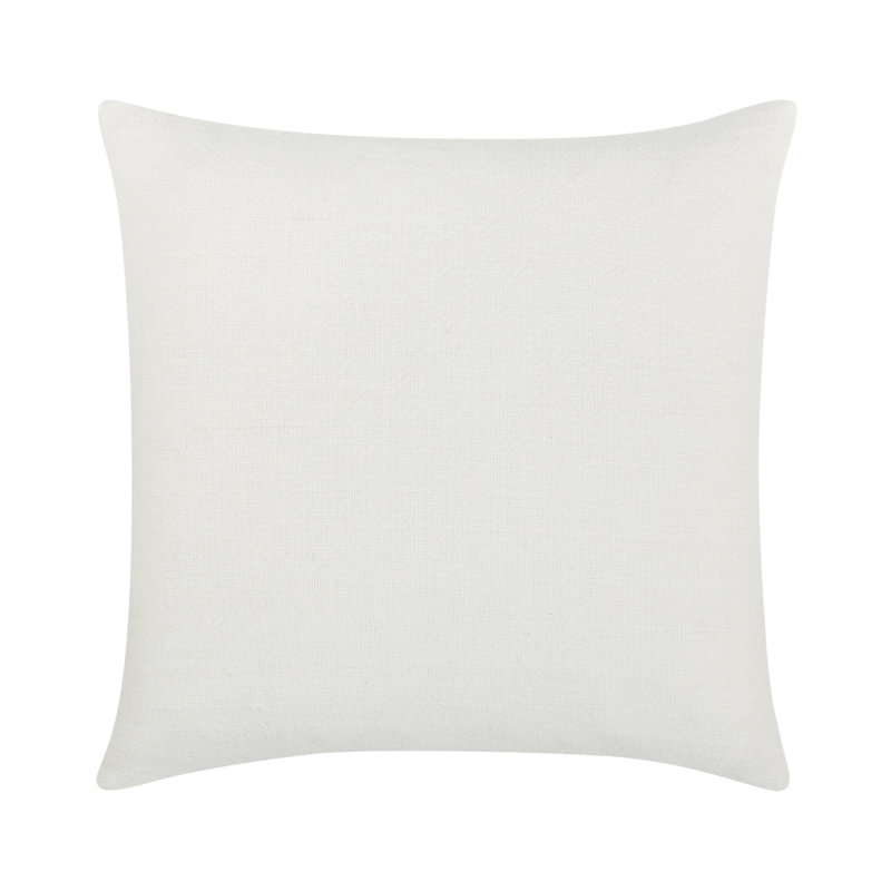Marina Euro Pillow Cover & Insert, Ivory/Brown