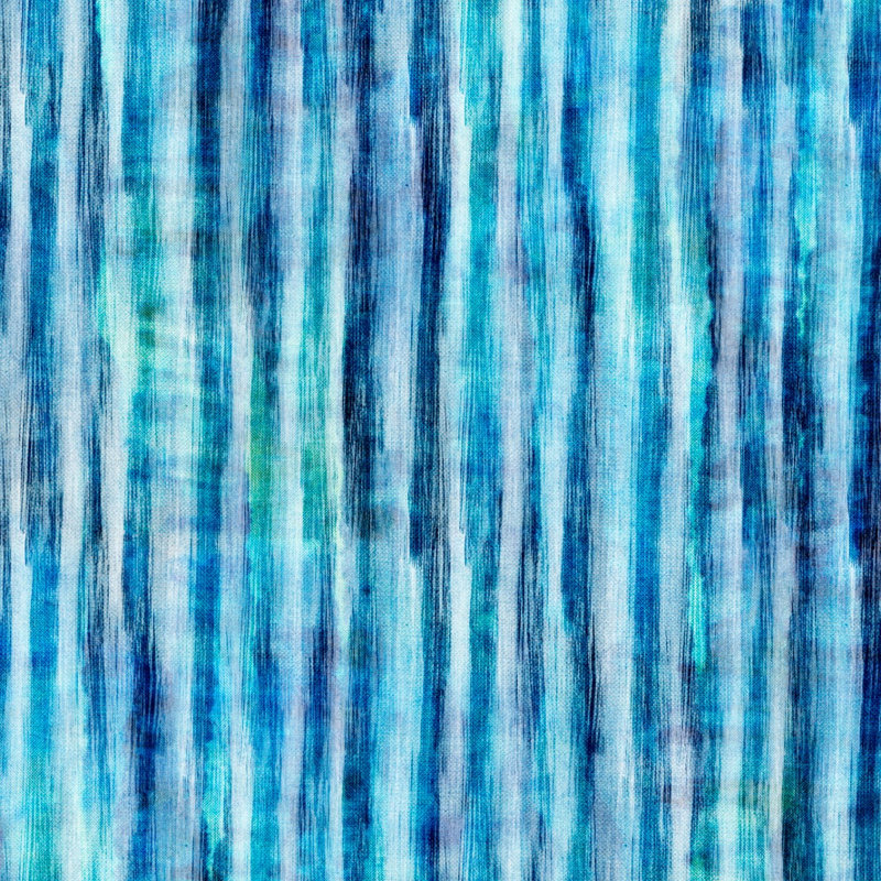 World Of Fabrics Striped Wallpaper Roll, Blue