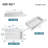 Wall-Mount Install or On Countertop Bathroom Sink 47 in. with Single Faucet Hole-69275324