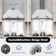 30 Inch Built-in Range Hood Insert - 900 Cfm Stainless Steel, Ducted/ductless Convertible, Gesture/touch/remote Control