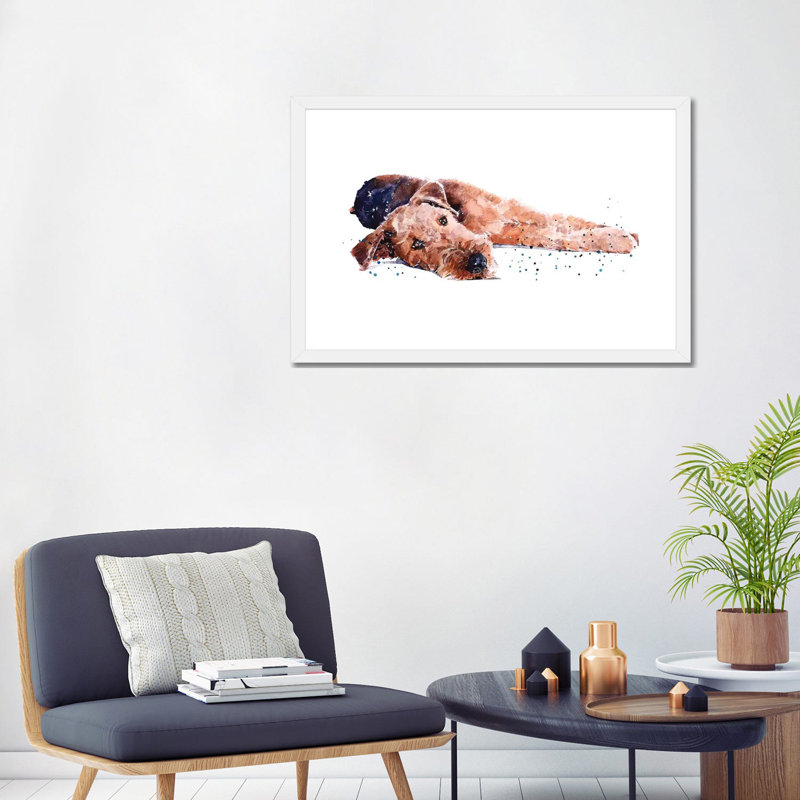 Reproduction d’art, impression, Blanc, H 24 po x l 32 po x P 1 po, Papier encadré blanc