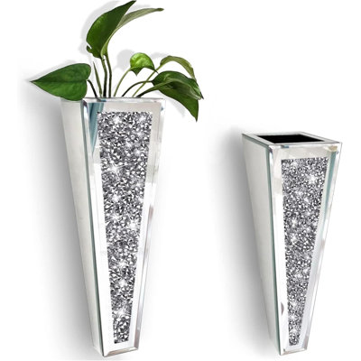 Mevludin Glass Wall Vase